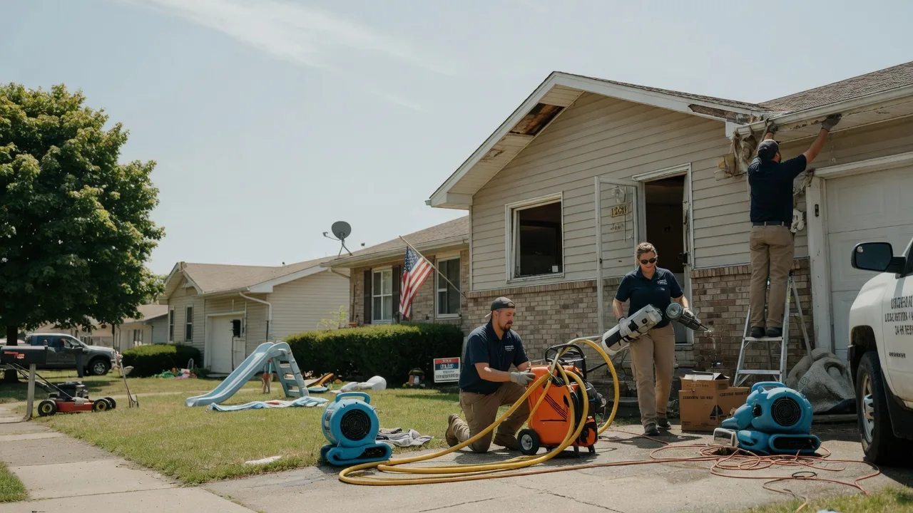 Water Damage Restoration in Decatur, IL near me